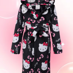 Sanrio Hello Kitty Girls' Flannel Robe