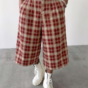 Men's Light Business Vintage Style Cropped Pants